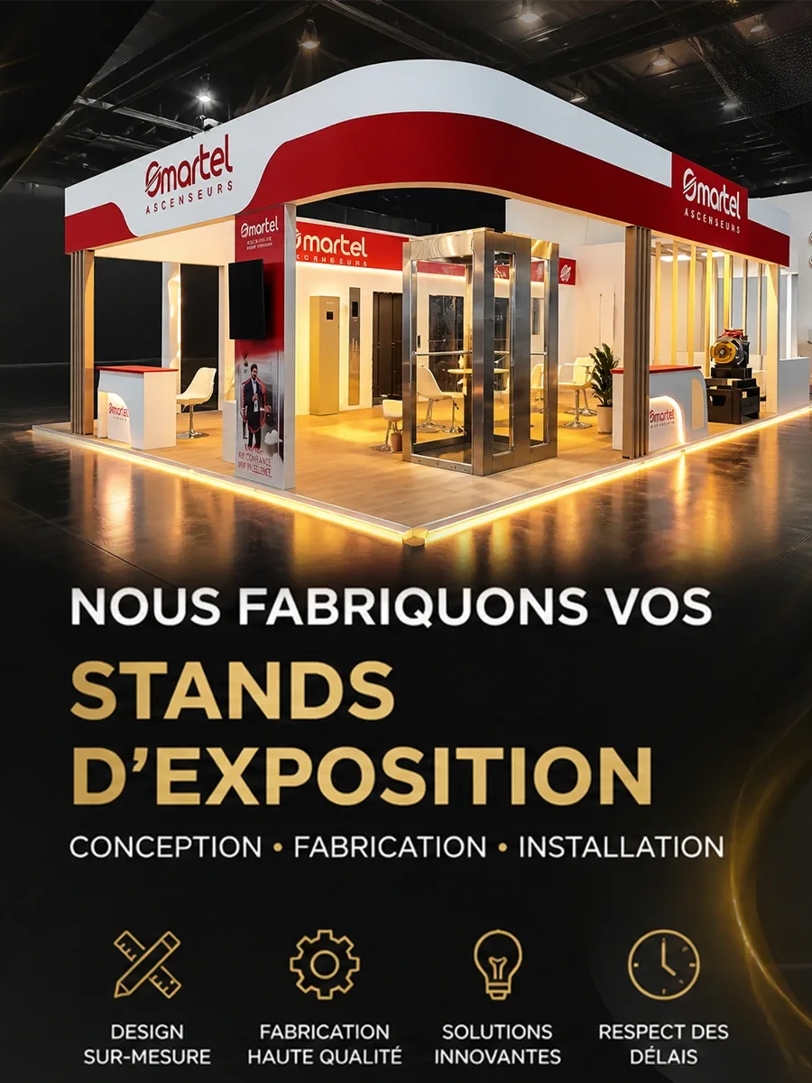 Stand Smartel — visuel campagne — Communication client après livraison