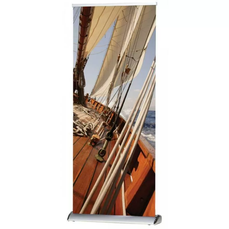 Banner banner rollup support publicitaire pour stand exposition et foire